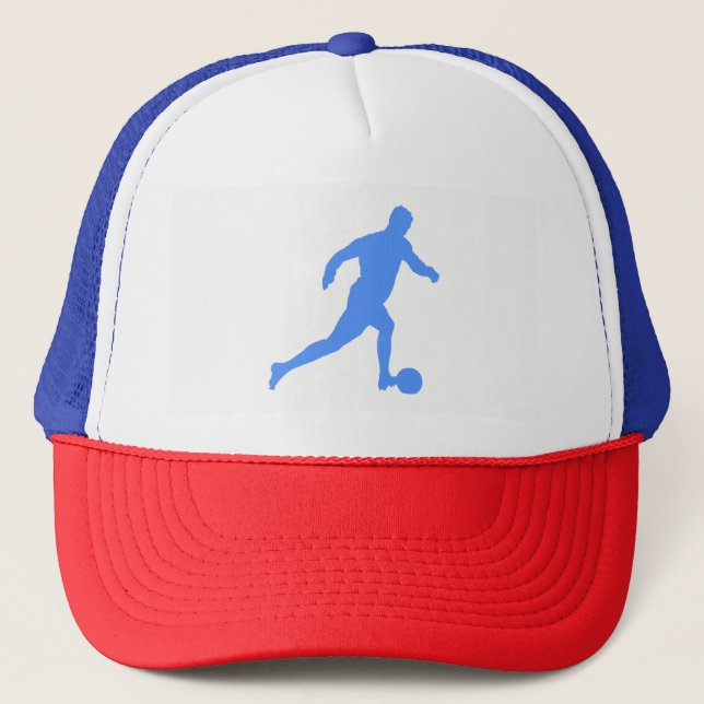 Football Silhouette Truckerkeps (Framsida)