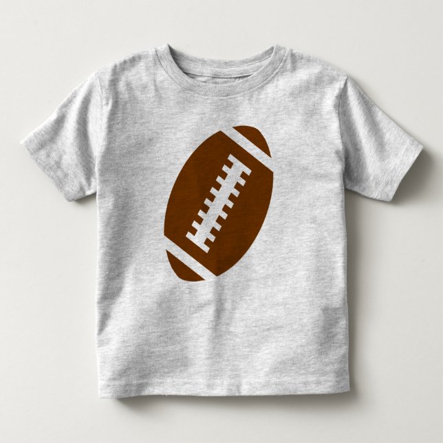 FOOTBALL SMÅBARN Grått | Fotbollsgrafik framifrån Tee (Framsida)