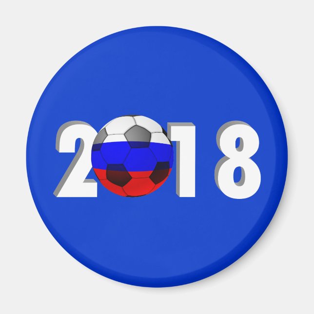 FOOTBALL SOCCER 2018 MAGNET (Framsidan)