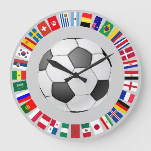 FOOTBALL SOCCER 2018 STOR KLOCKA