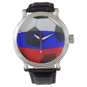 FOOTBALL SOCCER 2018 Tricolor boll SYMBOL Armbandsur
