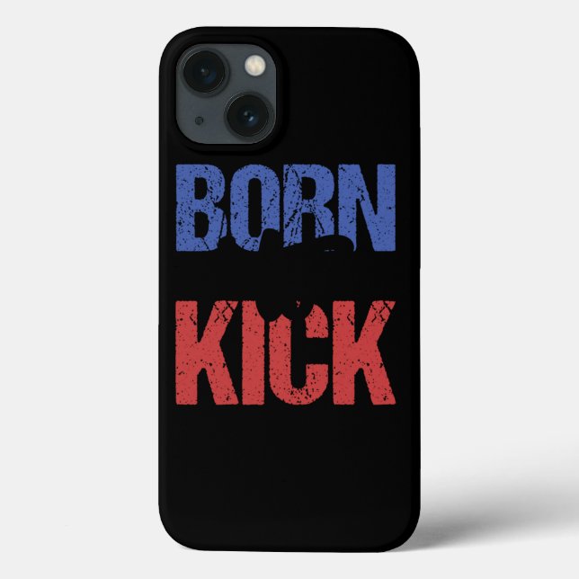 Football Soccer Kicker Born To Kick Gift Idea (Baksida)