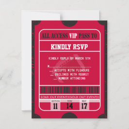 Football Splatter Pub Mitzvah OSA Responcard Kort