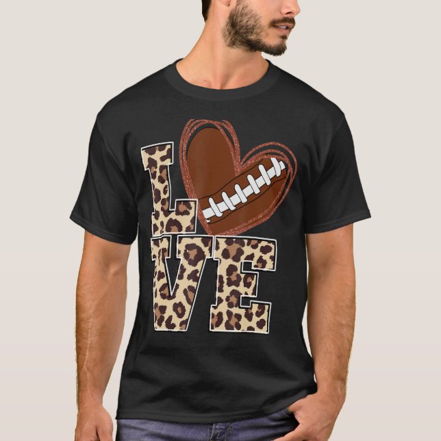 Football Sports Game T Shirt (Framsida)
