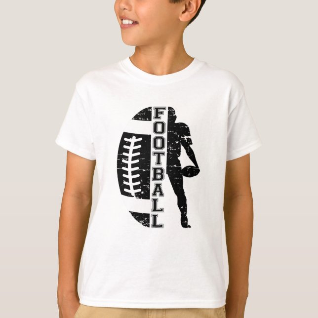 Football Sports Game USA American Team Funny Gift T Shirt (Framsida)