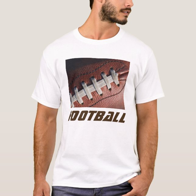 Football T-Shirt - Popular American Sports Tees (Framsida)