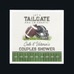 Football Tailgate & Celebrate Touchdown Couples Pappersservett<br><div class="desc">Let's tailgate and celebrate! Score big with our Classic Football theme party decor, perfect for celebrating your little all-star's special day! Transport your guests to the gridiron with our timeless decorations, evoking the excitement of the big game. Every detail is designed to capture the essence of America's favorite sport. So,...</div>