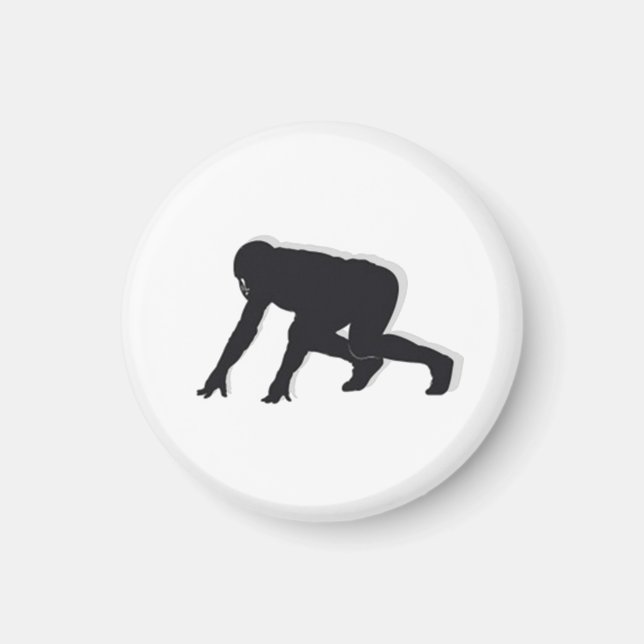 Football TD-MÄRKRE Defensiv-taktik - White-R Magnet (Framsidan)