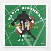 FOOTBALL Tema Papper Napkins HAMbyWG