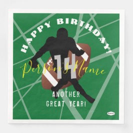 FOOTBALL Tema Papper Napkins HAMbyWG Pappersservett
