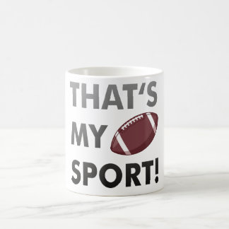 Football - thats's my sport! american football kaffemugg