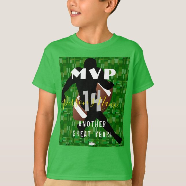 FOOTBALL Theme HAMbyWG Tee Shirt (Framsida)