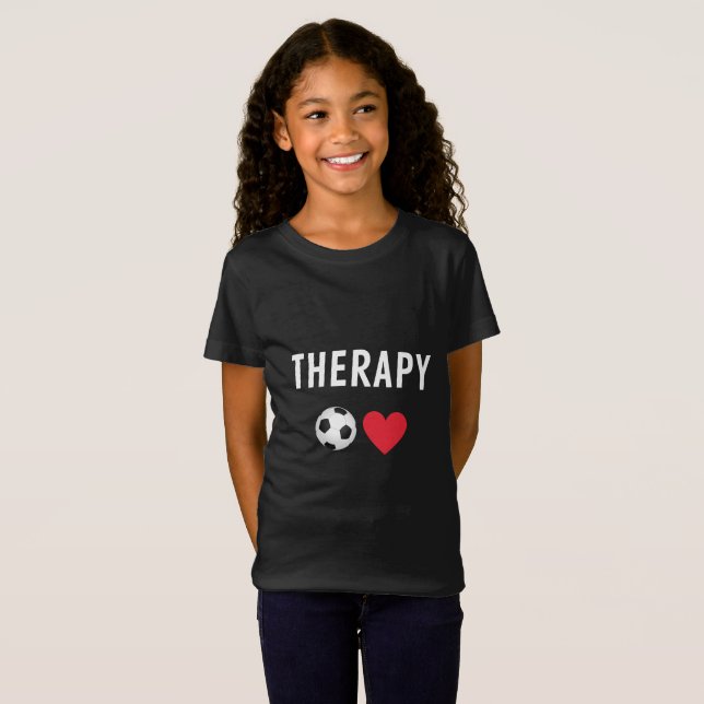 Football Therapy T Shirt (Hel framsida)