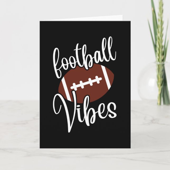 Football Vibes - Football Player Kort (Framsida)