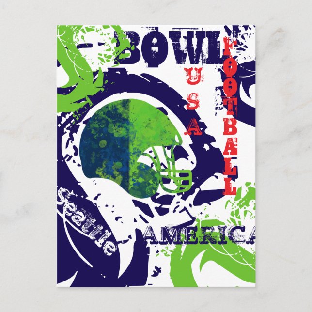 FOOTBALL VYKORT (Framsida)