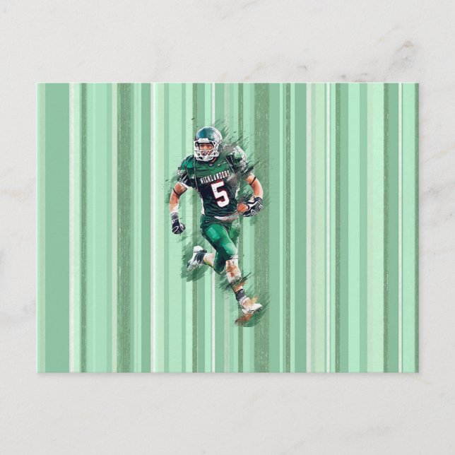 Football Vykort (Framsida)