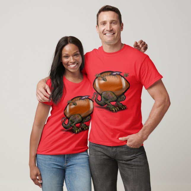 FootballaSaurus Rex T Shirt (Unisex)