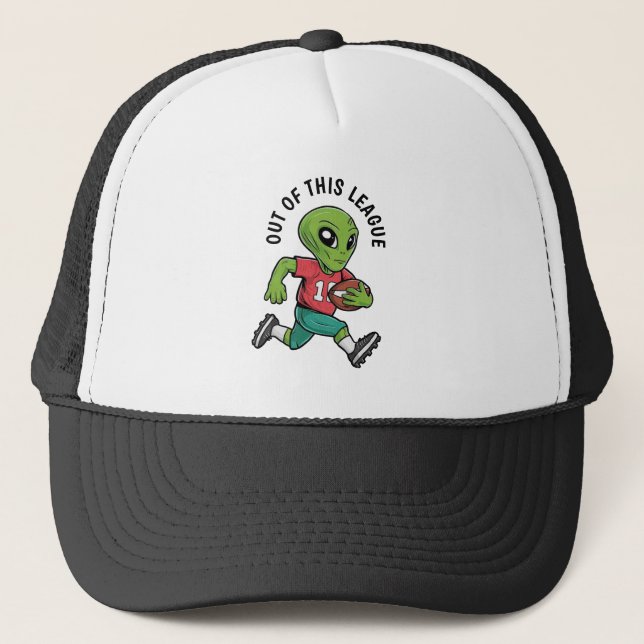 Footballer Alien Hat Keps (Framsida)