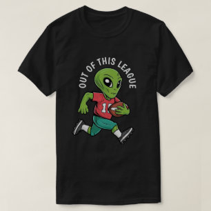 Footballer Alien T Shirt