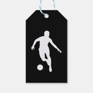 FOOTBALLER ( White Silhouette ) Presentetikett