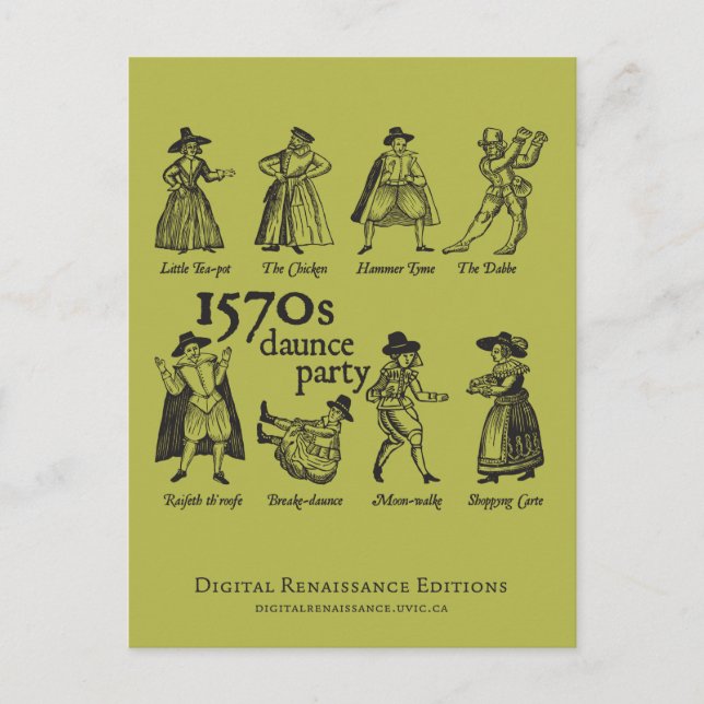 Foote-lose, 1603-1625 vycard vykort (Framsida)