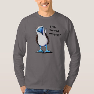 Footed Booby för blått T Shirt