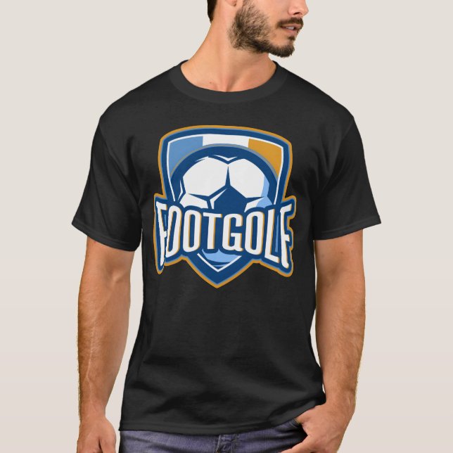 Footgolfboll Sport present T Shirt (Framsida)