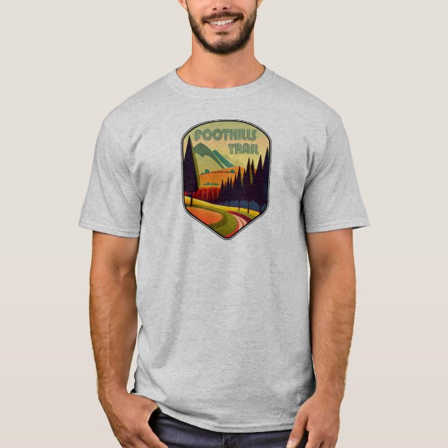 Foothills Trail Färg T Shirt (Framsida)