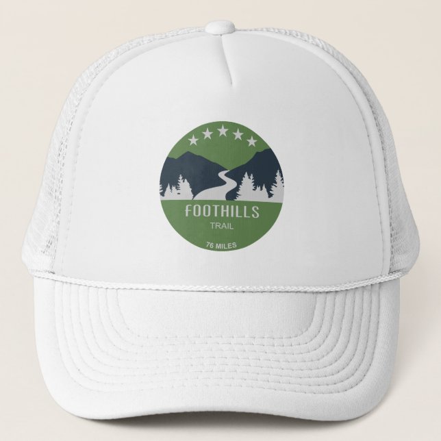 Foothills Trail North Carolina South Carolina Keps (Framsida)