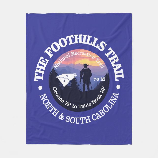 Foothills Trail (rd2) Fleecefilt (Framsidan)