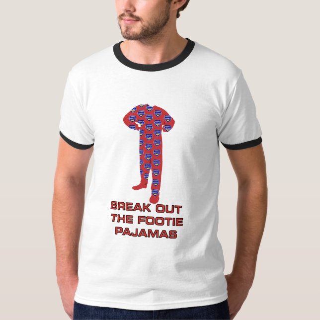 Footie Pajamas T-shirt (Framsida)