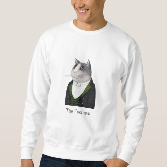 FOOTMAN CAT Manar Basic Sweatshirt (Framsida)