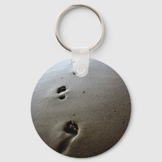 Footprints Stickers Nyckelring