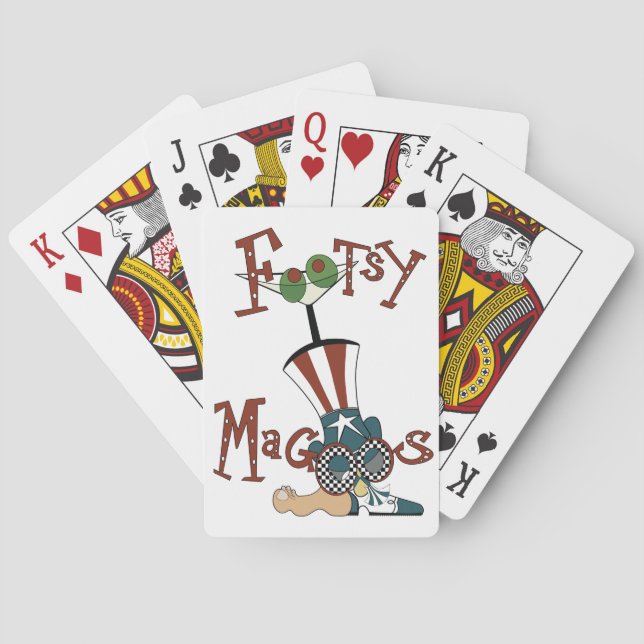 Footsy Magoos kort Spel Kort (Baksidan)