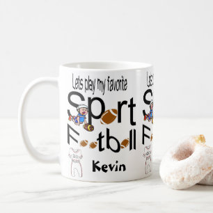 Foottball Mugg Sports