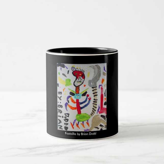 Footzilla Oversized mugg (Center)
