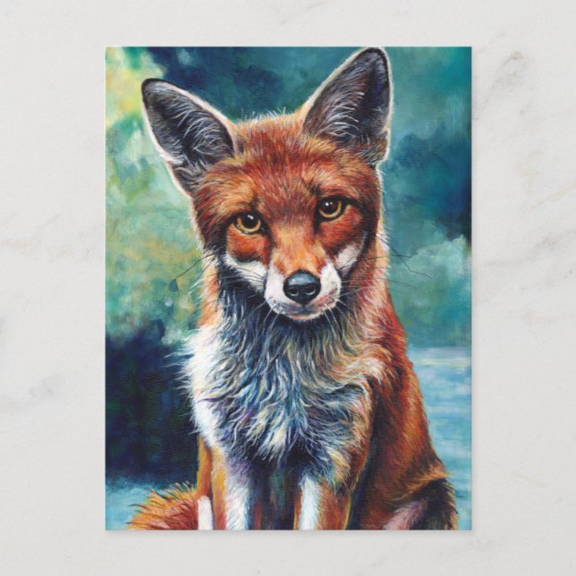 Fooxy Fox Vykort (Framsida)