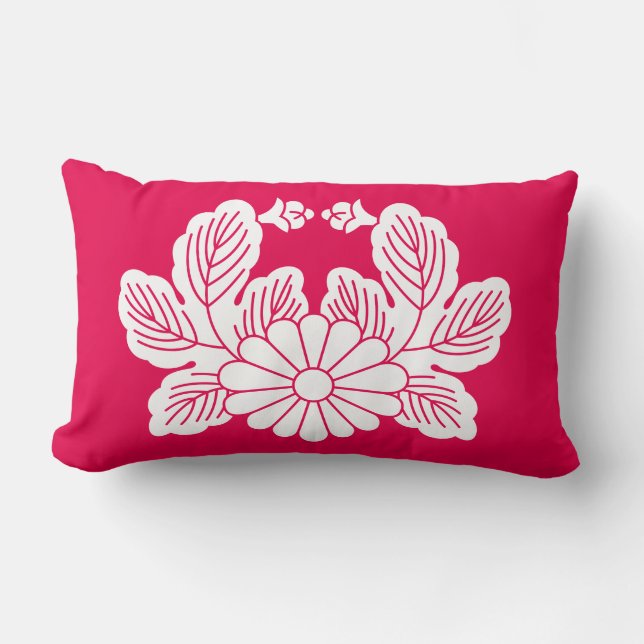 ） för 蟹菊（紋之泉, lumbarkudde (Framsida)