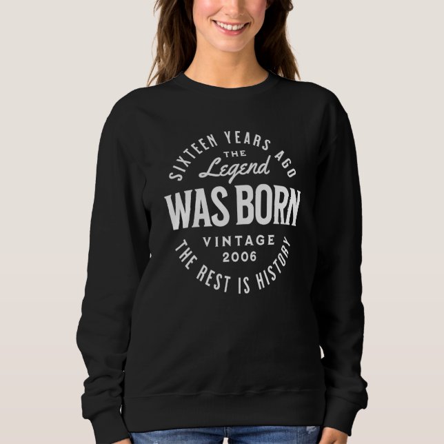 För 16 år sedan föddes förklaringen, resten är His T Shirt (Framsida)