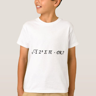 ∑∏ för ³ √-1 2 - jag åt något pajgodkännande? t-shirt