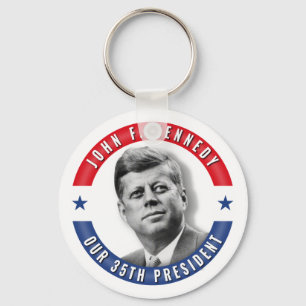 För 35epresident POTUS för JFK John F. Kennedy Nyckelring