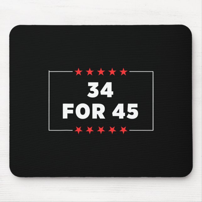 För 45 dömda trumpor musmatta (Framsidan)