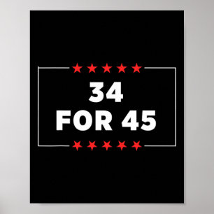 För 45 dömda trumpor poster