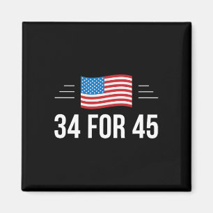 För 45 - Trump Guilty Times - Magnet