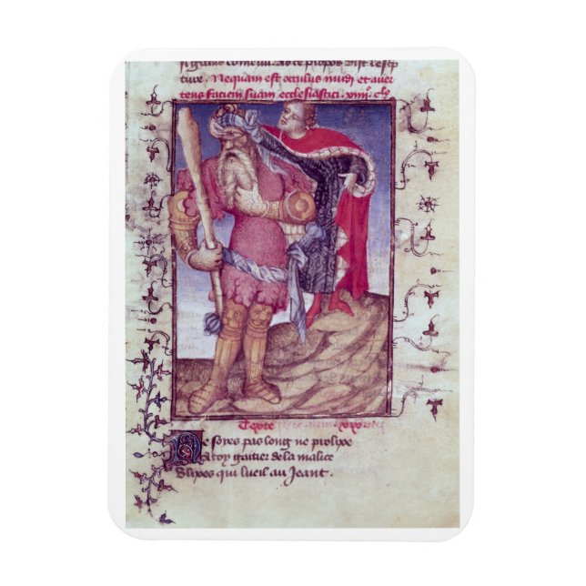 För 606 f.11 Odysseus piercing öga i Cyklop Magnet (Vertikal)