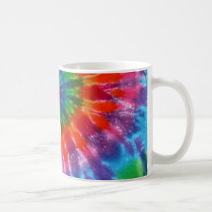 För 60-talTie för Hippy fred Retro färg Kaffemugg