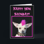 För 70th kort för hälsning födelsedagChihuahua för<br><div class="desc">För 70th kort för hälsning födelsedagChihuahua för lycklig Punk</div>