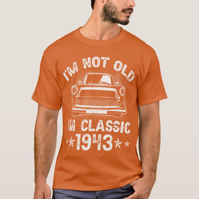 För 80 Års Modell 1943 80:e årsmodell T Shirt (Framsida)