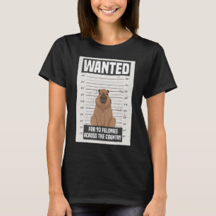 för 93 filonier över Land Capybara T Shirt