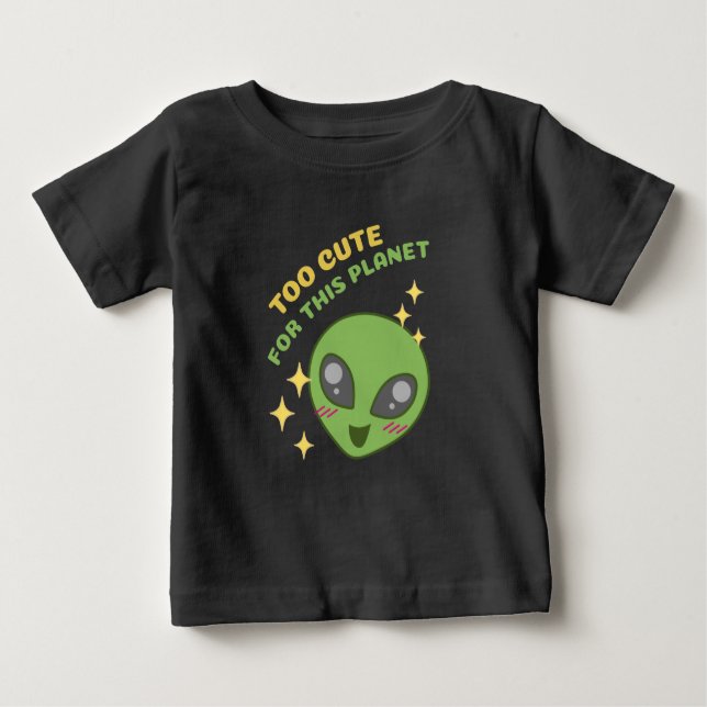 För akut för planeten Alien Valentine T Shirt (Framsida)